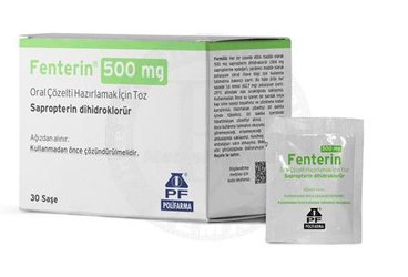 FENTERIN 500 MG ORAL COZELTI HAZIRLAMAK ICIN TOZ
