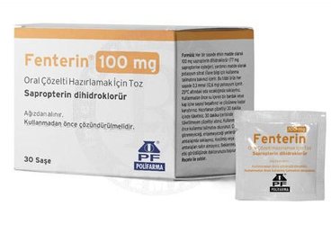 FENTERIN 100 MG ORAL COZELTI HAZIRLAMAK ICIN TOZ