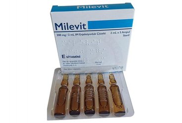 MILEVIT 300 MG/2 ML IM ENJEKSIYONLUK COZELTI (5 AMPUL)