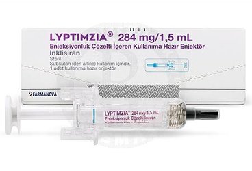 LYPTIMZIA 284MG/ 1,5 ML ENJEKSIYONLUK COZELTI ICEREN KULLANIMA HAZIR ENJEKTOR 