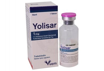 YOLISAR 1 MG I.V. INFUZYONLUK COZELTI HAZIRLAMADA KULLANILACAK KONSANTRE ICIN TOZ(1 ADET)