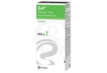 SEF 250 MG/5 ML ORAL SUSPANSIYON TOZU (100 ML)