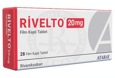 RIVELTO 20 MG FILM KAPLI TABLET (28 TABLET)