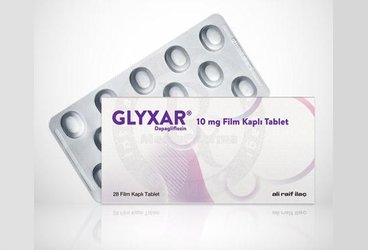 GLYXAR 10 MG FILM KAPLI TABLET