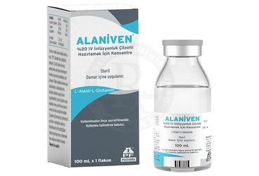 ALANIVEN %20 IV INFUZYONLUK COZELTI HAZIRLAMAK ICIN KONSANTRE, 100 ML