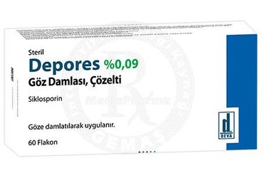 DEPORES %0,09 GOZ DAMLASI, COZELTI (60 FLAKON)