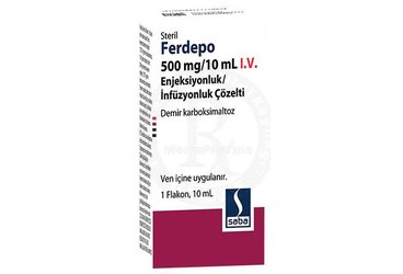 FERDEPO 500 MG/10 ML I.V. ENJEKSIYONLUK/INFUZYONLUK COZELTI