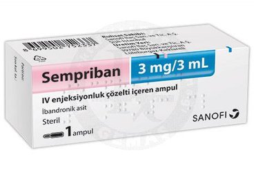SEMPRIBAN 3MG/3 ML IV ENJEKSIYONLUK COZELTI ICEREN AMPUL (1 ADET)