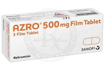 AZRO 500 MG FILM KAPLI TABLET (3 ADET)