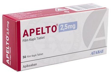 APELTO 2,5 MG FILM KAPLI TABLET (56 TABLET)