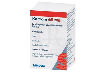 KARZOM 60 MG IV INFUZYONLUK COZELTI HAZIRLAMAK ICIN TOZ