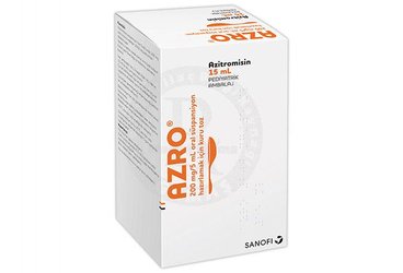 AZRO 200 MG/5 ML ORAL SUSPANSIYON HAZIRLAMAK ICIN KURU TOZ (15 ML)