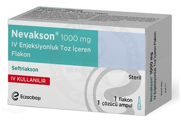NEVAKSON 1000 MG IV ENJEKSIYONLUK TOZ ICEREN 1 FLAKON