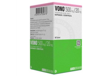 VONO 500 MG/20 MG DEĞİŞTİRİLMİŞ SALIMLI TABLET (30 TABLET)