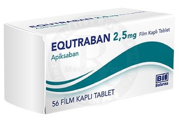 EQUTRABAN 2,5 MG FILM KAPLI TABLET (56 ADET)