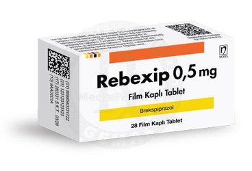 REBEXIP 0,5 MG FILM KAPLI TABLET