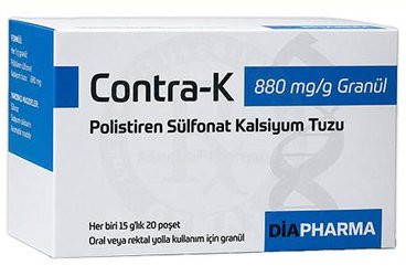 CONTRA-K 880 MG/G GRANUL