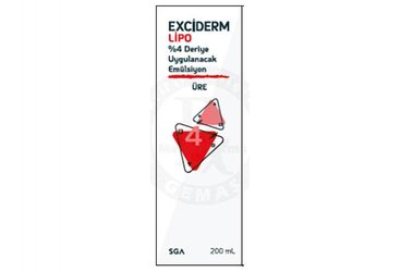 EXCIDERM LIPO %4 DERIYE UYGULANACAK EMULSIYON (200 ML)