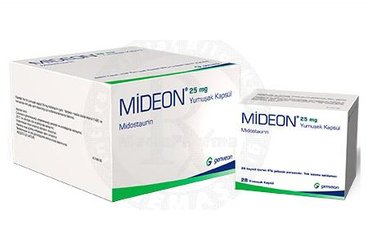 MIDEON 25 MG YUMUSAK KAPSUL