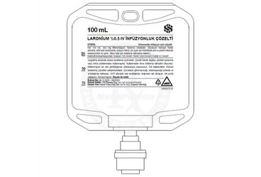LARONIUM %0,5 IV INFUZYONLUK COZELTI (100 ML SETSIZ)