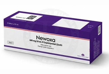 NEWOXA 600 MG/50 ML ENJEKSIYONLUK COZELTI (5 FLAKON)