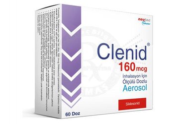 CLENID 160 MCG INHALASYON ICIN OLCULU DOZLU AEROSOL( 60 DOZ )