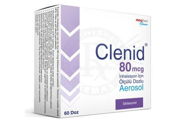 CLENID 80 MCG INHALASYON ICIN OLCULU DOZLU AEROSOL( 60 DOZ )