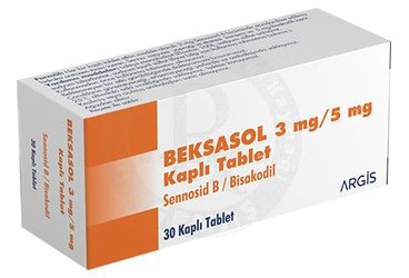 BEKSASOL 3 MG /5 MG KAPLI TABLET