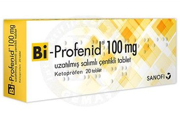 BI-PROFENID 100 MG UZATILMIS SALIMLI CENTIKLI 20 TABLET