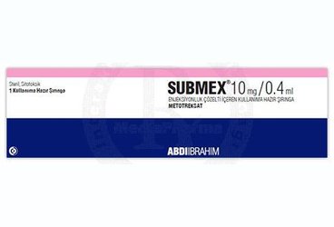 SUBMEX 10 MG/0.4 ML S.C. ENJEKSIYONLUK COZELTI ICEREN KULLANIMA HAZIR SIRINGA (1 SIRINGA)