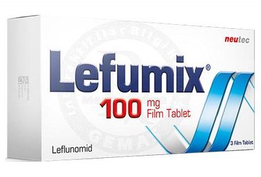 LEFUMIX 100 MG 3 FILM TABLET